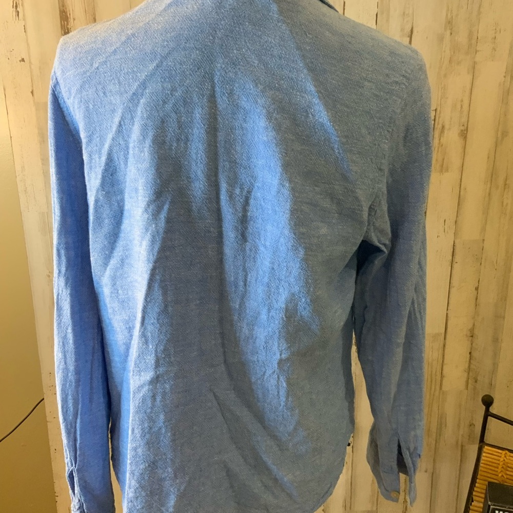 Orvis Ladies Linen Button Down. Size S - image 3